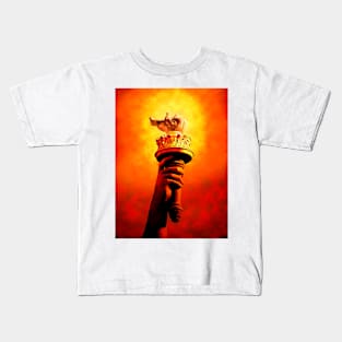 Hand of Liberty Kids T-Shirt